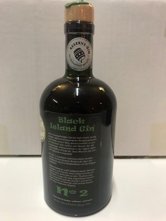 Black Island Gin No. 2 - RESERVE